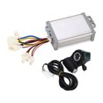 thumbnail image 3 of Bike Headlight Brush Motor Controller, Electric Bike Thumb Throttle Grip 1000W 36V Protection Function  For Cycling, 3 of 8