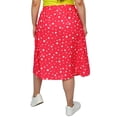 thumbnail image 3 of Falda midi talla extra, modelo 7040 (Fiusha) fucsia oscuro 36 Roman Fashion Falda extra 7040, 3 of 7