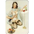 thumbnail image 1 of Letrero Hojalata Metal Vintage para Pintura Hierro Rectangular Pared Y Bar 20x30cm, 1 of 9