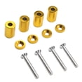 thumbnail image 4 of Almencla 4X Car Racking Hood Hood Vent Spacers Kit Golden, 4 of 8