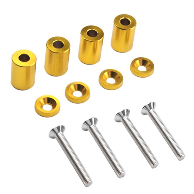 relayinert Alloy Hood Vent Spacer Riser Kits All Motor Swap Engine Golden For Golden