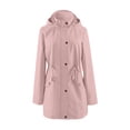 thumbnail image 6 of Girls Waterproof Jacket Coats Long Sleeve Hooded Outdoor Outwear Lining Interchange Jacket, 6 of 8