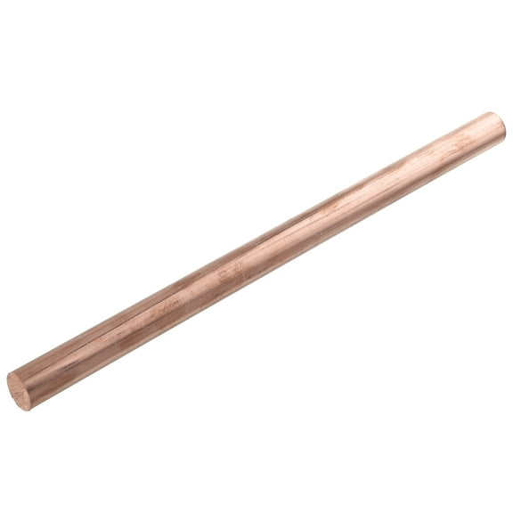 NIAIZEK Rose Copper Round Rod 1 Piece for High Thermal Conductivity Electrical and Electronic Equipment