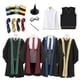 thumbnail image 2 of Disfraz de Harry Potter, bata, capa con corbata, bufanda, varita, gafas, vestido, falda, suéter, Halloween, Navidad, 2 of 4