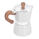 thumbnail image 4 of 150ML Practical Aluminum Coffee Maker Octagonal Moka Coffee Pot for Home Office Kitchen ApplianceMilky White, 4 of 5