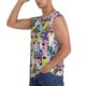 thumbnail image 3 of Balery Llamas Colorful Camisetas sin mangas para hombre, absorbe la humedad y protege contra el mal olor.-Small, 3 of 7