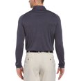 thumbnail image 2 of Callaway Mens Swing Tech Essential Long Sleeve Golf Polo Shirt Navy Chambray Heather X-Large, 2 of 2