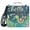 Hello Summer Seahorses, variant on 3 Ring Zipper Binder with Shoulder Strap Waterproof Trapper Keeper 2 Inch D-Ring 500 Sheets Capacity Sagittarius Of Zodiac
