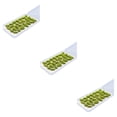 thumbnail image 2 of ZheElen 25x Simulation Cluster Green Grass for Train Scenery Decor Accessory Model Landscape Yellow Green 6mm 3Set, 2 of 6