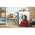 thumbnail image 2 of Ahgly Company Machine Washable Indoor Rectangle Transitional Cranberry Red Area Rugs, 8' x 10', 2 of 7