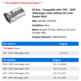 thumbnail image 2 of Pan - Compatible with 1999 - 2005 Volkswagen Jetta (without Level Sender Hole) 2000 2001 2002 2003 2004, 2 of 3