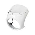 thumbnail image 1 of koolsoo Pare-Brise de Moto Blanc, 1 of 9