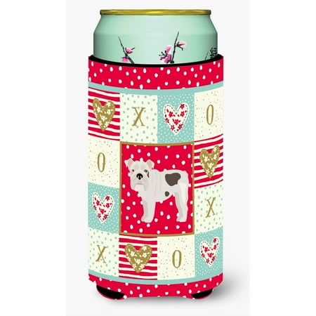 

English Bulldog #2 Love Tall Boy Beverage Hugger CK5831TBC