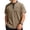 07# Camel, variant on Mens Henley Shirts Short Sleeve Casual Button Basic T-Shirts Summer Classic Vintage Tee Shirts with Pocket Camel 3XL