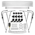 thumbnail image 3 of Leader Accessories 4 Bow Bimini Boat Top with Aluminum Fram,10 Colors,13 Sizes, 3 of 6