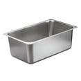 thumbnail image 4 of YWMJZEU Ice Bucket Ice Cube Bin Rectangular Storage Tub for Party Drink Cooler Stainless 32x17.5x15cm, 4 of 9