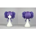 thumbnail image 6 of Unique Bargains Human Hair Wigs for Women 14" Wigs with Wig Cap Synthetic Fibre Blue, 6 of 6