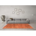 thumbnail image 3 of Ahgly Company Indoor Rectangle Oriental Orange Industrial Area Rugs, 2' x 5', 3 of 4