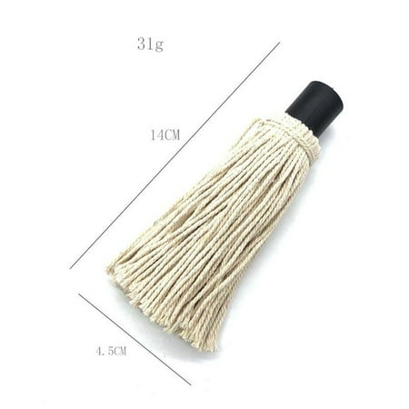 

Grilling Basting Mop For Grilling 2 Pcs With 6 Extra Replacements 11.2+18 Inch