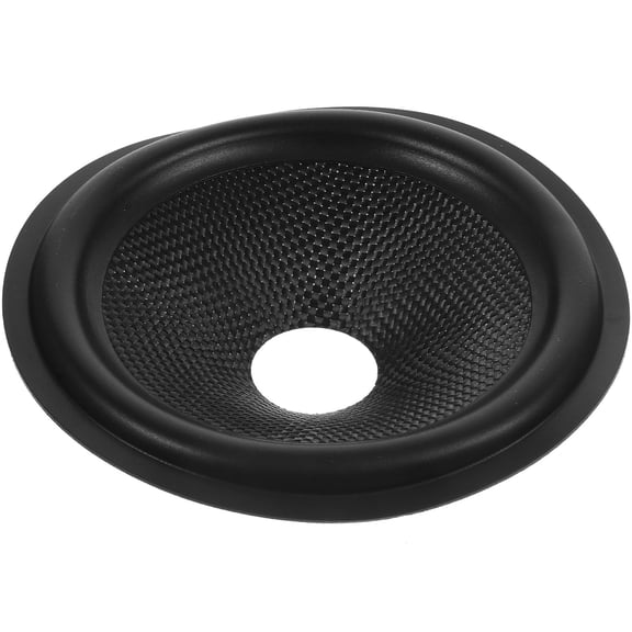 SOPOTUTU Black Rubber Speaker Cone Replacement Part for Audio Repair Technicians 1 Piece and Flexible