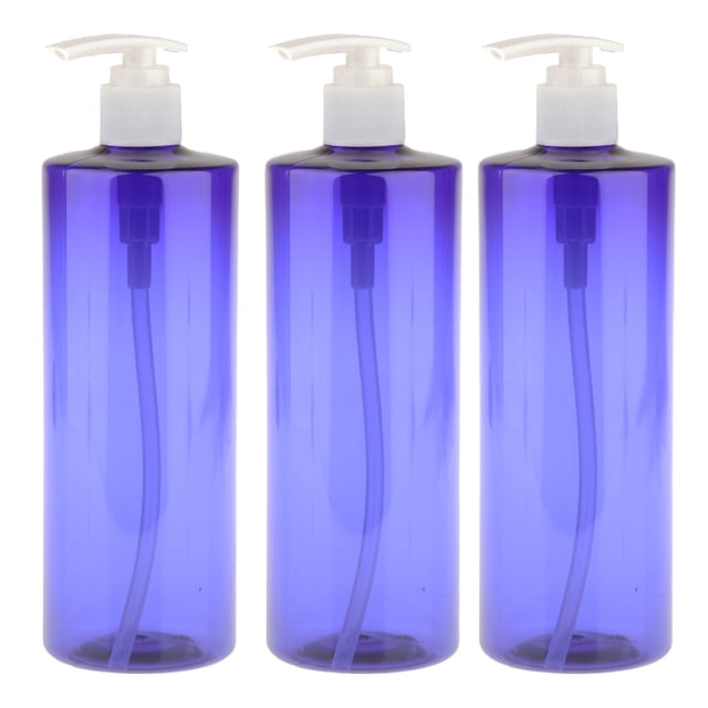 3 unidades 500 ml recargables pulverizador vacío de bombeo botella de muestra botella de loción Sunnimix Botellas de aerosol