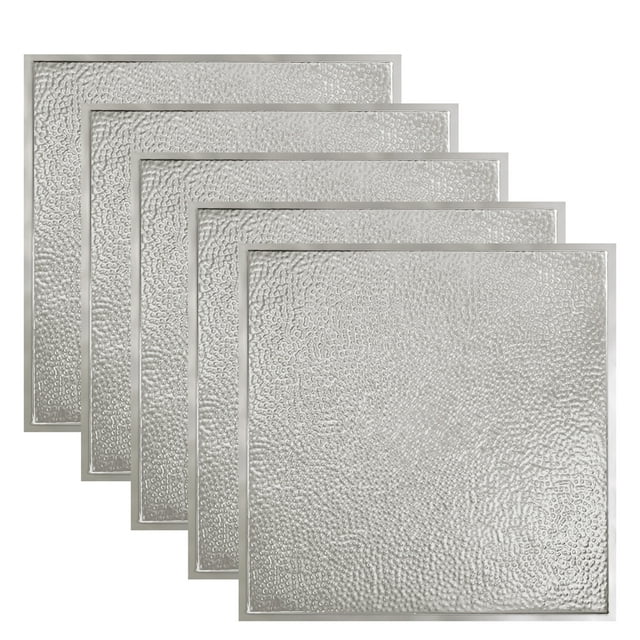 Great Lakes Tin Chicago Clear 2ft x 2ft Lay In Ceiling Tiles (5 Pack)