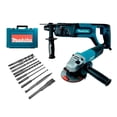thumbnail image 1 of Kit Rotomartillo Sds Plus Y Miniesmeriladora Makita Hr2475x4 azul Estándar, 1 of 5