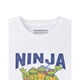thumbnail image 2 of Teenage Mutant Ninja Turtles - Camiseta 1984 Colegial de Manga Corta para Hombre (Blanco), 2 of 3