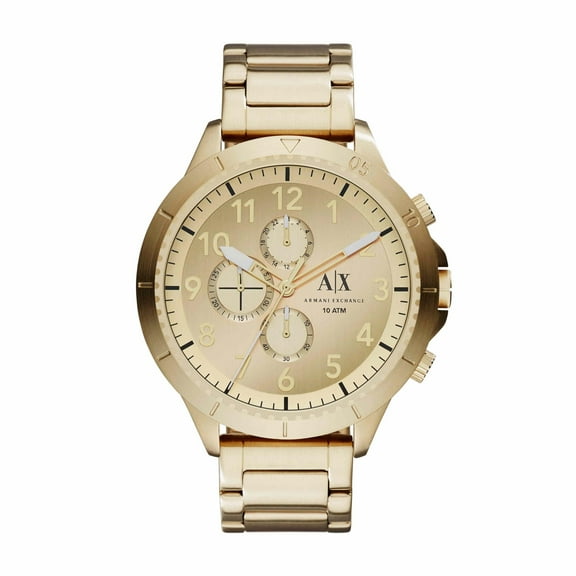 Men's AX1752 Gold Stainless-Steel Quartz Watch
