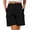 Black women cargo shorts with pockets a1, variant on Women Elastic Waist Cargo Shorts with Pockets Casual Solid Basic Bermuda Pants Travel Hiking Summer Outdoor Trousers for Ladies, White XL