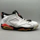thumbnail image 3 of Ni - ke Air Jordan 6 Men Size 11 White Infrared Basketball Shoes Sneakers 304401-123, 3 of 5