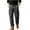 Gray, variant on YABCSAZ Mens Fleece Lined Cargo Pants Thick Warm Winter Work Pants Multi Pocket Drawstring Elastic Waist Straight Leg Outdoor Hiking Joggers Trousers