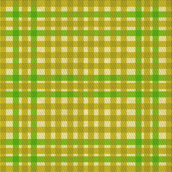 Ahgly Company Indoor Square Patterned Chameleon Green Area Rugs, 8' Square