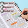 thumbnail image 4 of Mr. Pen- Sticky Tabs, 3200 Pcs, Colorful Book Tabs, Transparent Sticky Tabs for Books, 4 of 8