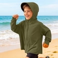 thumbnail image 5 of hotojiny Kids Lightweight Jacket Toddler Boys Girls Active Zipper Sun Protection Cooling Hooded Shirt for Running Outdoor 1-13 Y, 5 of 7