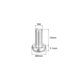 thumbnail image 2 of M4x12mm Torx Seguridad Máquina Tornillos, 20uds 316 Inoxidable Acero Plana Cabeza Manipulación Prueba Tornillo Sujetadores Pernos, 2 of 5