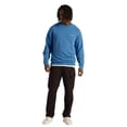 thumbnail image 5 of Lyle & Scott Chandail en Molleton à Col Rond Brodé pour Hommes, 5 of 5