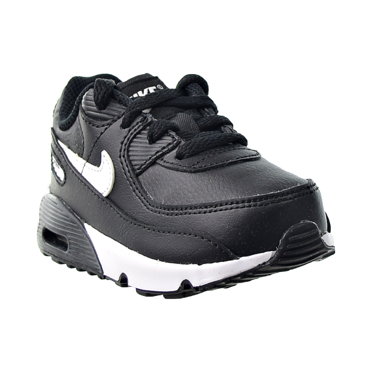 Nike Air Max 90 LTR Toddlers' Shoes Black-Black-White cd6868-010 - image 2 of 6