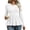 White, variant on Hurxie Womens Fall Sweaters Knit Babydoll Peplum Sweater Tops Long Sleeve,Crew Neck,Casual,Pullover,Winter,Crop,Ladies,Soft,Trendy,Ribbed,Ruffle,Work,Going Out
