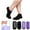 As Shown, variant on Moisturizing Gel Socks,Ultra-Soft Original Gel Socks Moisturizing Socks,Spa Gel Soften Socks for Dry Cracked Feet Skins,Gel Lining Infused with Essential Oils and Vitamins (2 Pair Black)