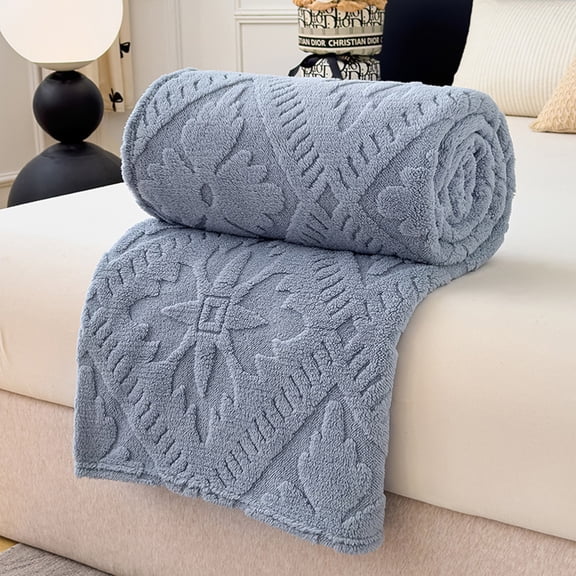 Fleece Blanket, Cozy Throw for Lounging, Ultra-Soft and Lightweight Fabric, Good for Sofa, Bed, or Dorm Room, Ideal for Adults and Families
