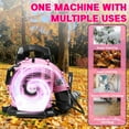 thumbnail image 3 of Seipola 52CC Backpack Leaf Blower, 550CFM Gas Leaf Blower, 2-Stroke Leaf Blower Gas, Backpack Blower With Long Pipe, Leaf Blower Backpack, Backpack Blowers Gas Powered, 3 of 10