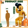 thumbnail image 3 of Muñeco de Jengibre Inflable Navideño GUDELAK 3 m con 8 LED, 3 of 7