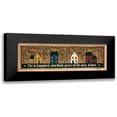thumbnail image 1 of Crawford, Tonya 14x7 Black Modern Framed Museum Art Print Titled - He is Happiest, 1 of 5
