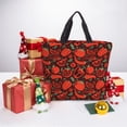 thumbnail image 6 of Hirioo Tomatoes And Chili for Tote Bag for Women, Quilted Shoulder Bag with Zipper, Large Capacity Handbags for Casual, Travel, Work, 6 of 7