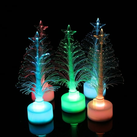 Light Up Dog Christmas Decoration HURRISE 7 Colors Holiday Scene LED Fiber Optical Assorted Color Led Light up Christmas Tree Children Xmas Gift ()