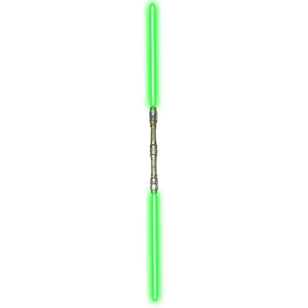 Rhode Island Novelty 52 Green Double Bladed Dual 2 Sided Light Sword Laser Saber Staff Toy Walmart Com Walmart Com