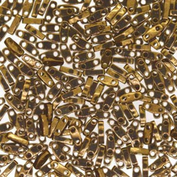 Bronze Metallic Miyuki Quarter Tila Seed Beads QTL457-TB