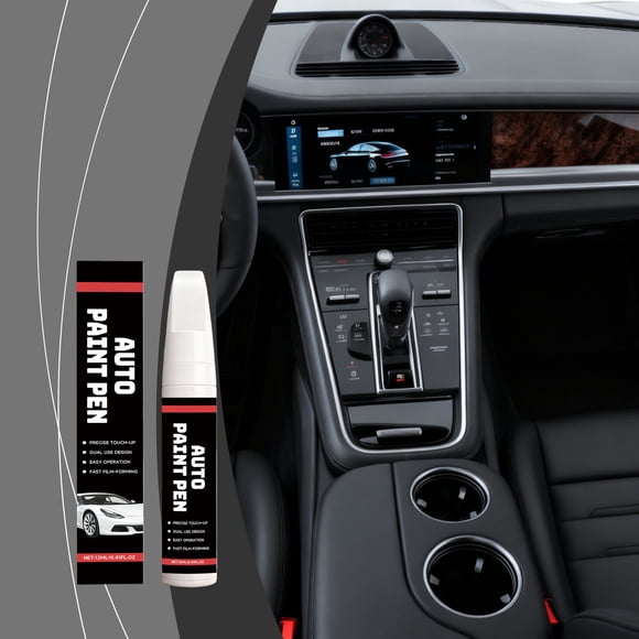 12ml Car Touch Up Paint Pen, Precision Scratch & Chip Repair, Fast-Drying Auto Paint, OEM Color Match, All-In-One Kit for Minor Paint Damage, No Body Shop Costs