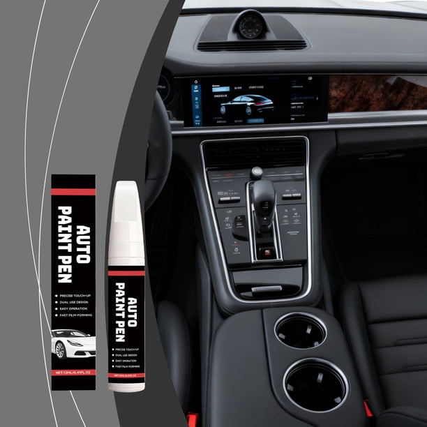 CaiYueKe Touch Up Paint Pen for Cars Auto Scratch Repair Chip Fix Fast Drying Clear Coat Included Precision Brush Minor Paint Damage Restoration Kit